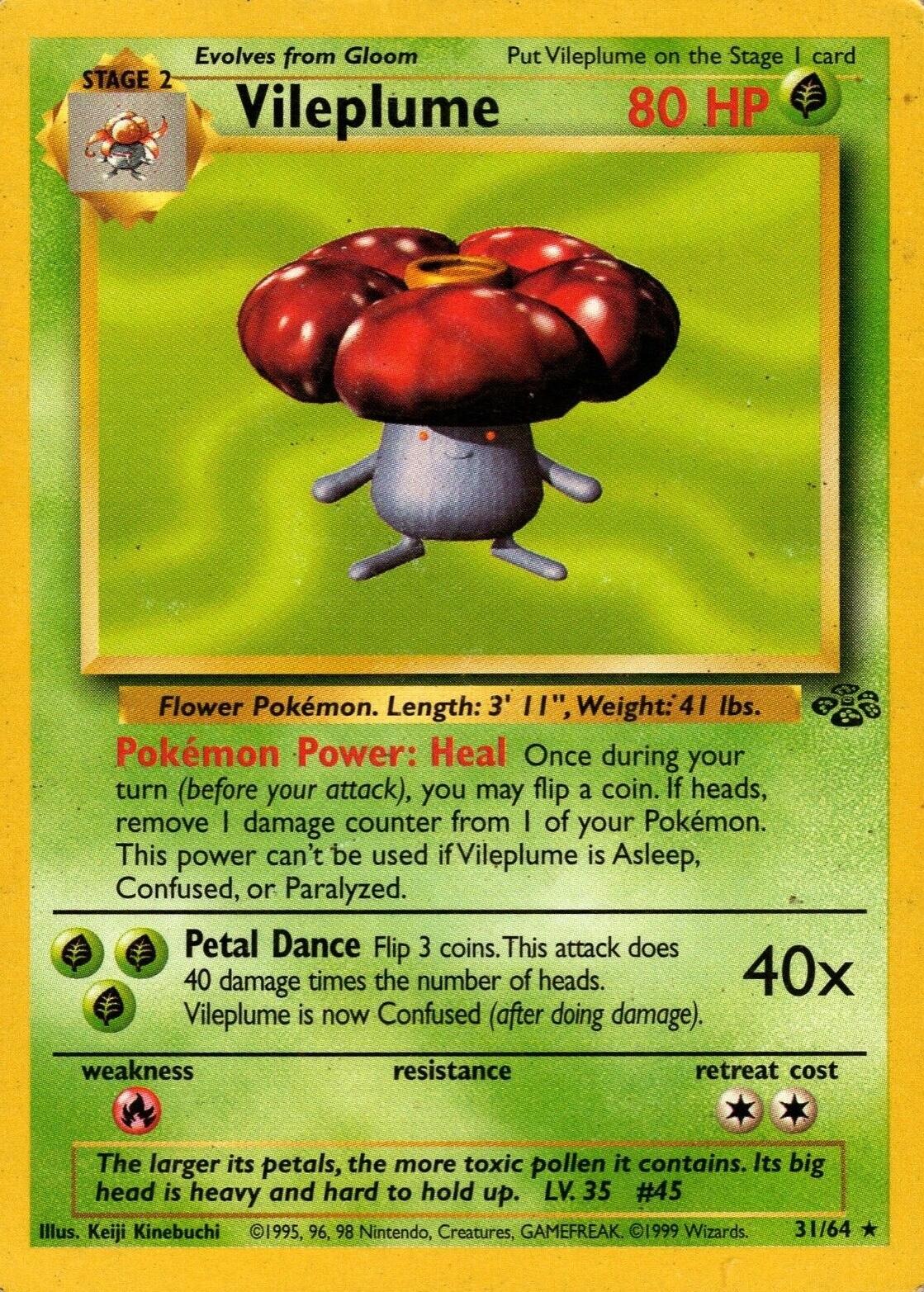 Vileplume - Jungle - #31