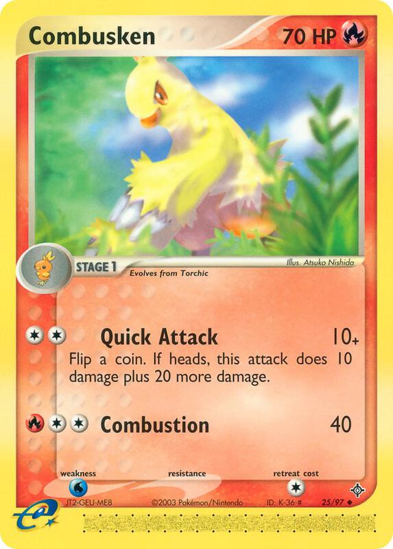 Combusken - EX Dragon - #25