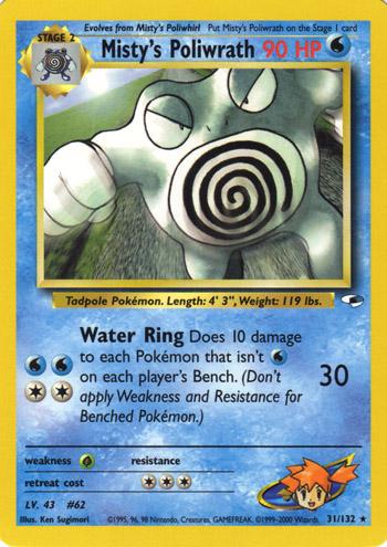 Misty's Poliwrath - Gym Heroes - #31