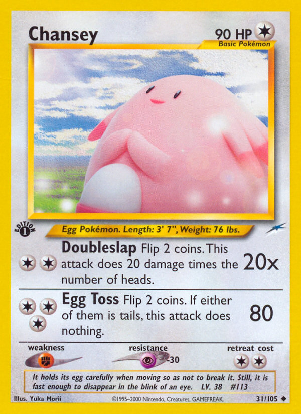 Chansey - Neo Destiny - #31 (1st Edition)