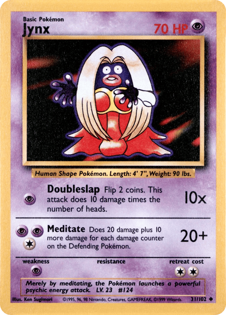 Jynx - Base Set - #31