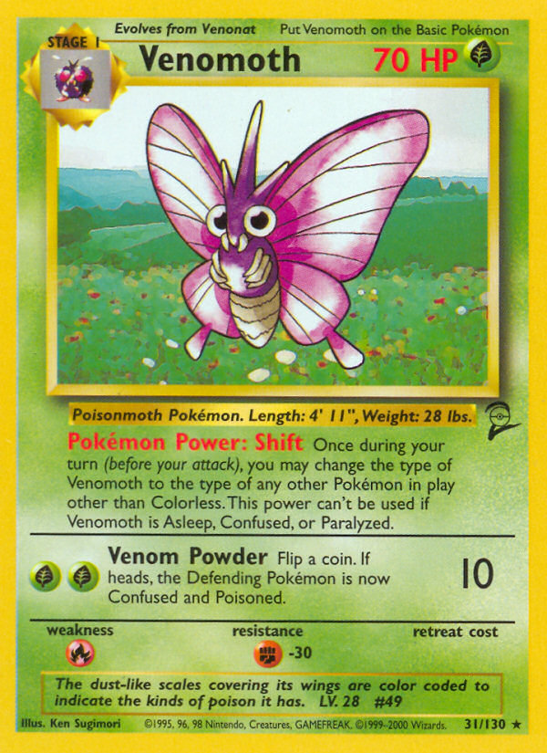 Venomoth - Base Set 2 - #31