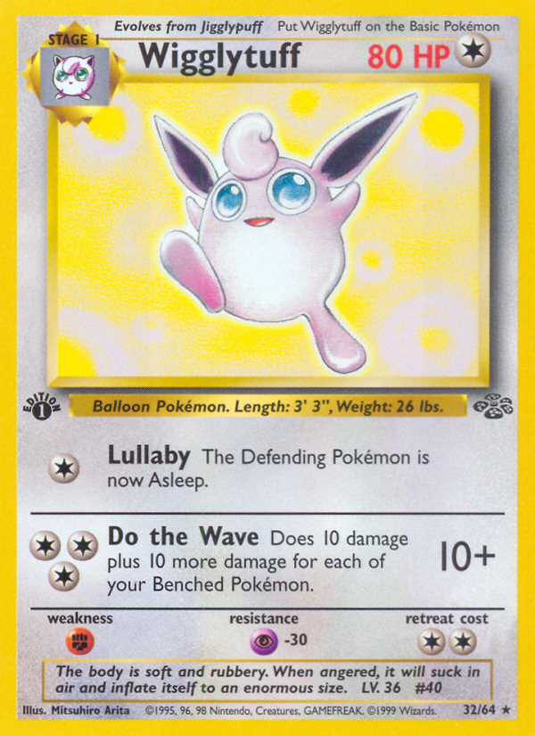 Wigglytuff - Jungle - #32 (1st Edition)