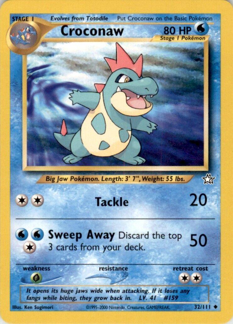 Croconaw - Neo Genesis - #32