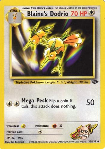 Blaine's Dodrio - Gym Challenge - #32