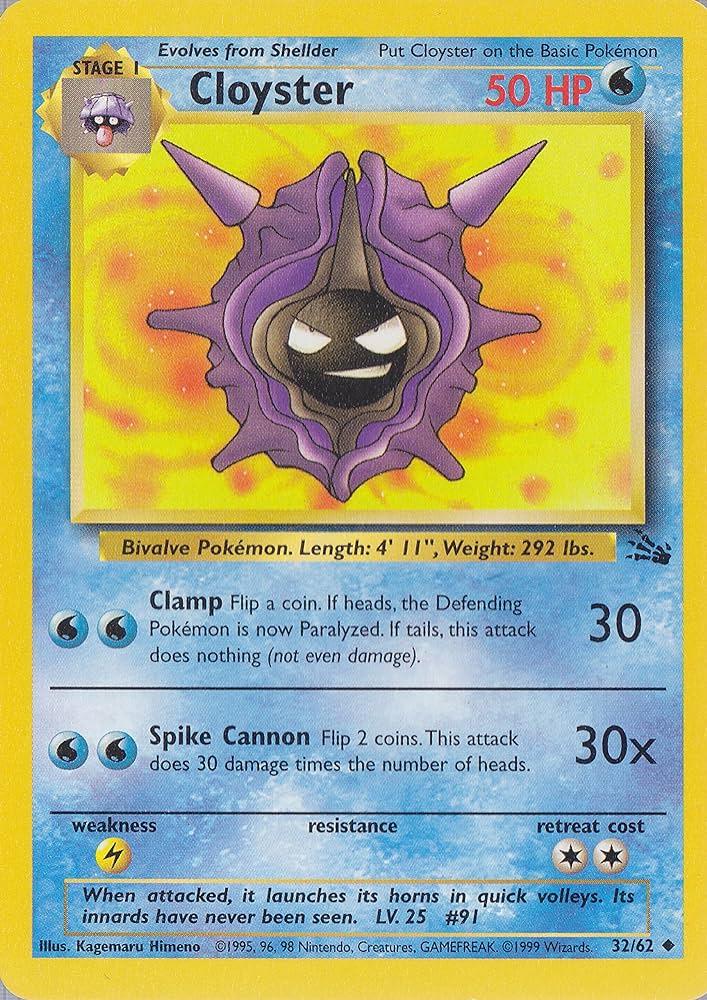 Cloyster - Fossil - #32