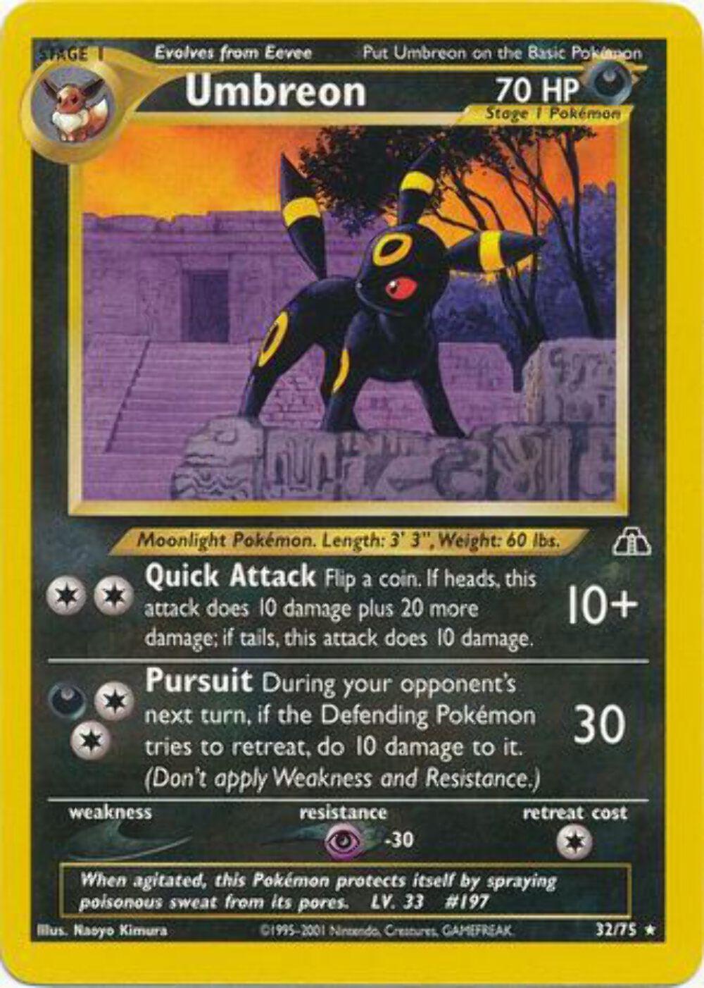 Umbreon - Neo Discovery - #32
