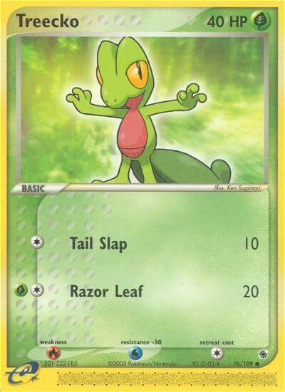 Treecko - EX Ruby & Sapphire - #76