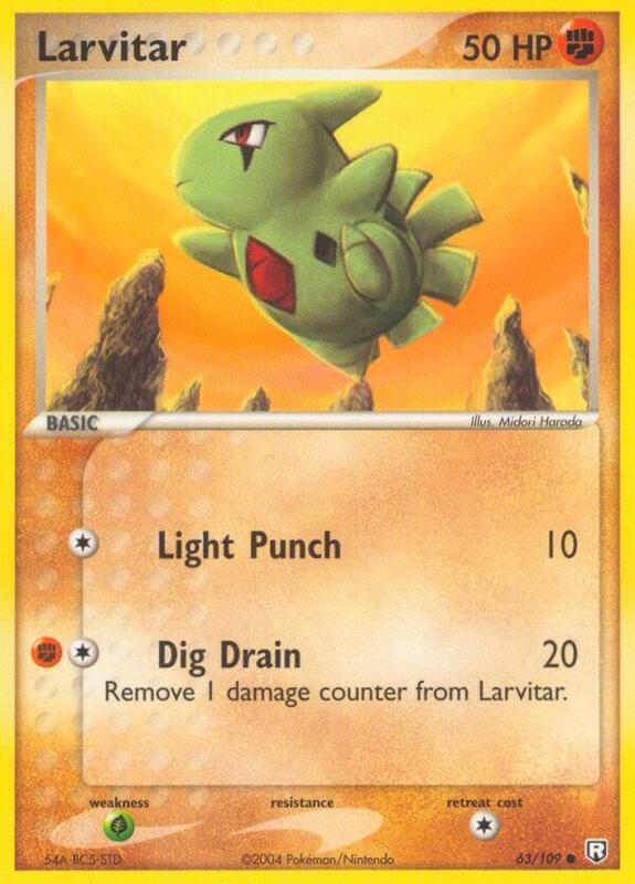 Larvitar - EX Team Rocket Returns - #63