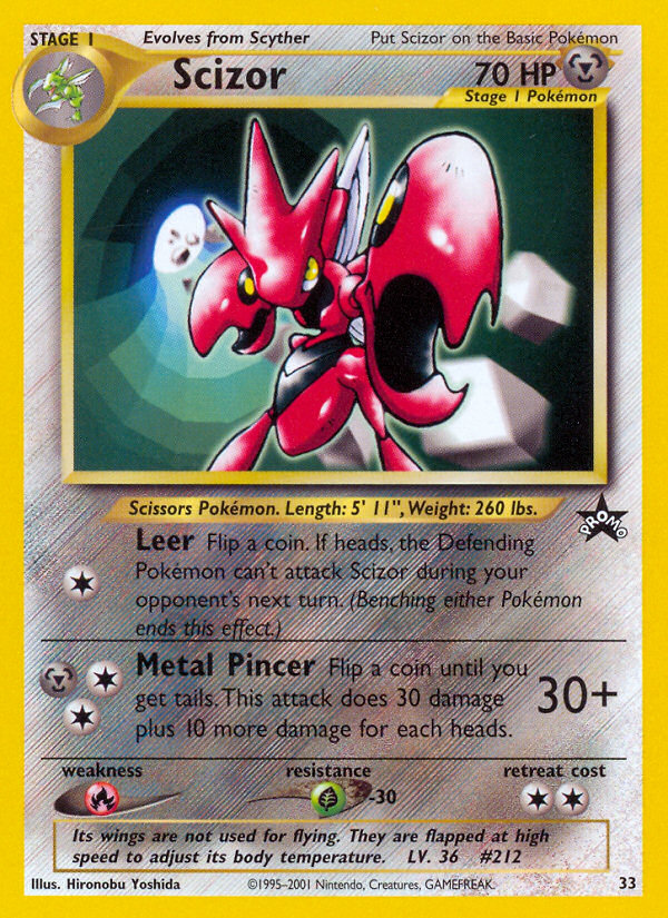 Scizor - Black Star Promo - #33