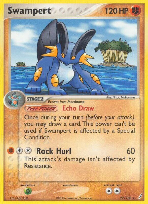 Swampert - EX Crystal Guardians - #27