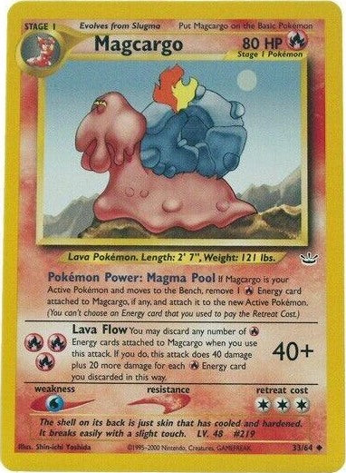 Magcargo - Neo Revelation - #33