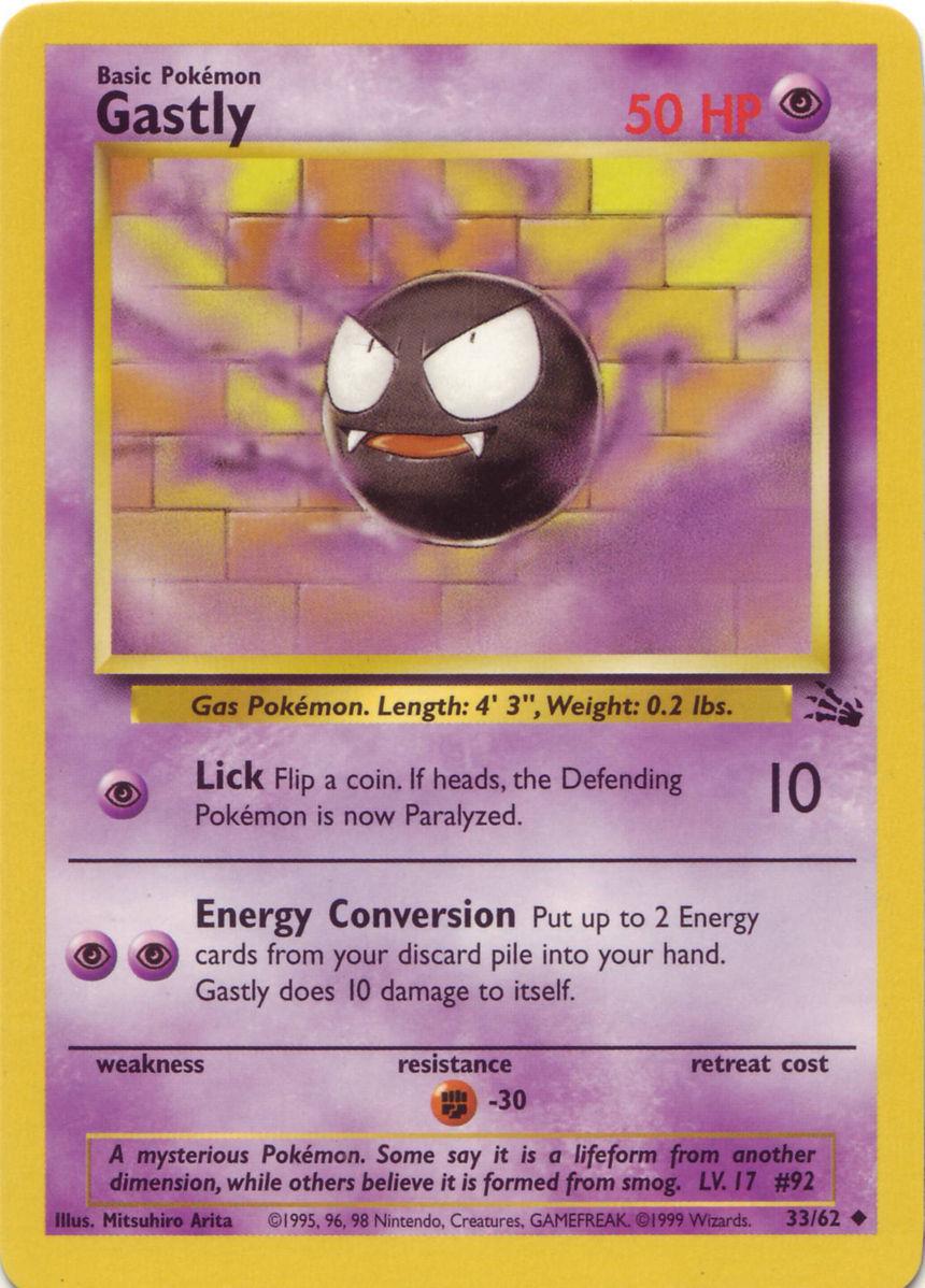 Gastly - Fossil - #33