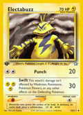 Electabuzz - Neo Genesis - #33 (1st Edition)