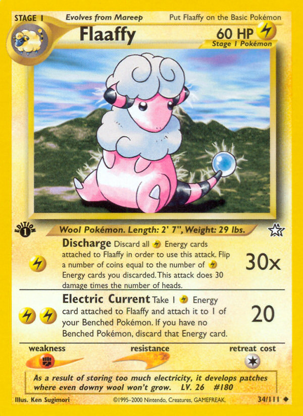 Flaaffy - Neo Genesis - #34 (1st Edition)