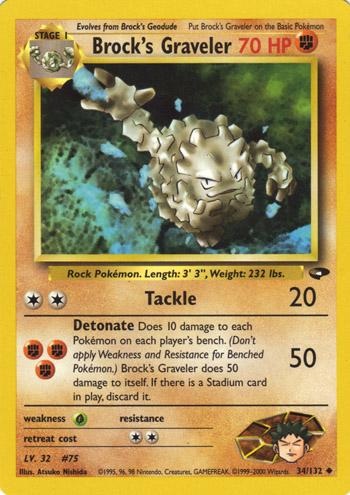 Brock's Graveler - Gym Challenge - #34