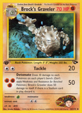 Brock's Graveler - Gym Challenge - #34 (1st Edition)