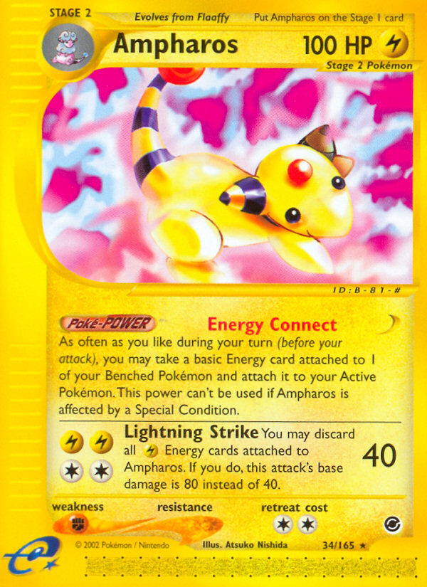 Ampharos - Expedition - #34