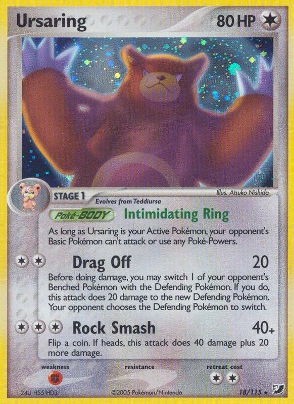 Ursaring - EX Unseen Forces - #18