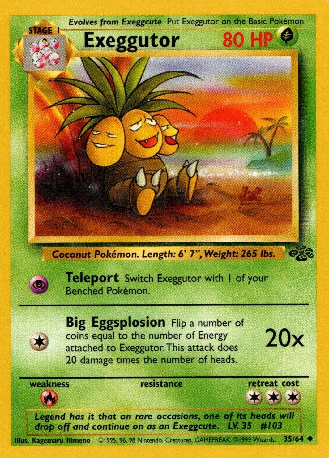 Exeggutor - Jungle - #35