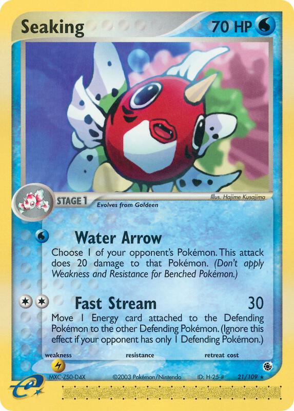 Seaking - EX Ruby & Sapphire - #21
