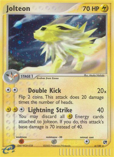 Jolteon - EX Sandstorm - #6