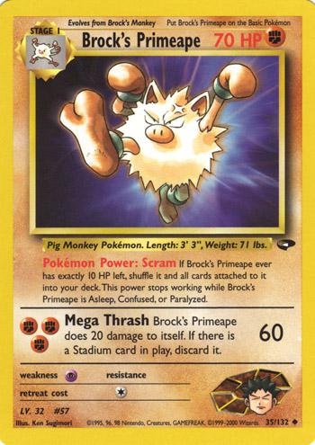 Brock's Primeape - Gym Challenge - #35