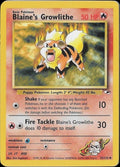 Blaine's Growlithe - Gym Heroes - #35