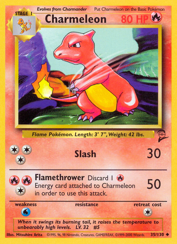 Charmeleon - Base Set 2 - #35