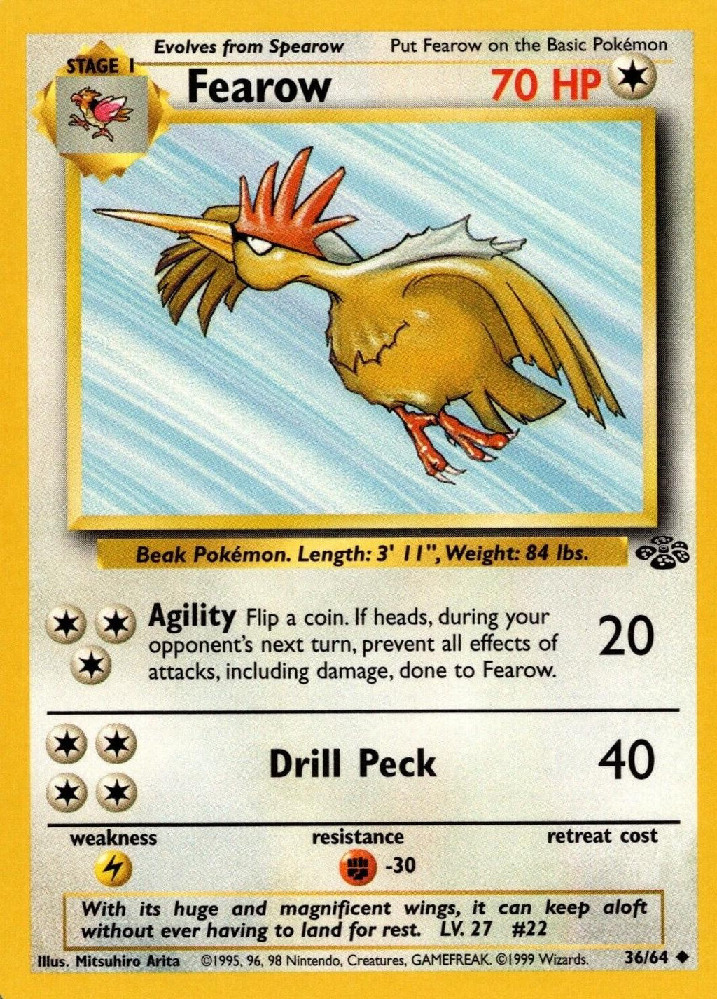 Fearow - Jungle - #36