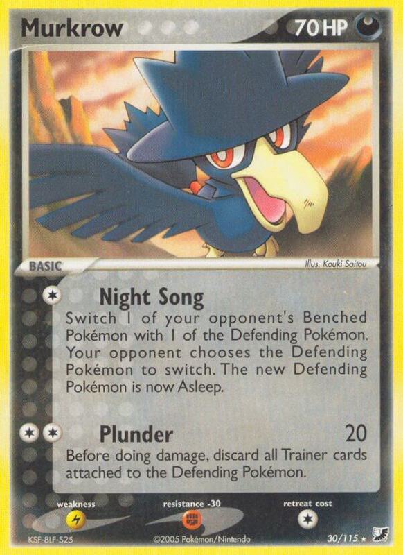 Murkrow - EX Unseen Forces - #30