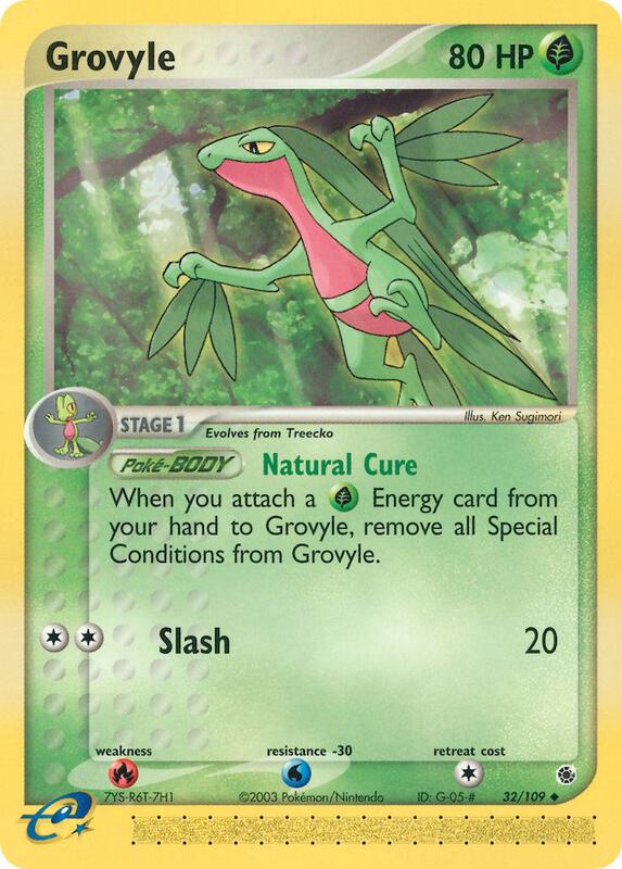 Grovyle - EX Ruby & Sapphire - #32