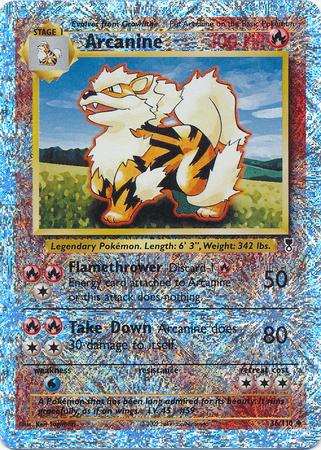 Arcanine - Legendary Collection - #36 (Reverse Holo)