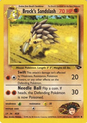 Brock's Sandslash - Gym Challenge - #36