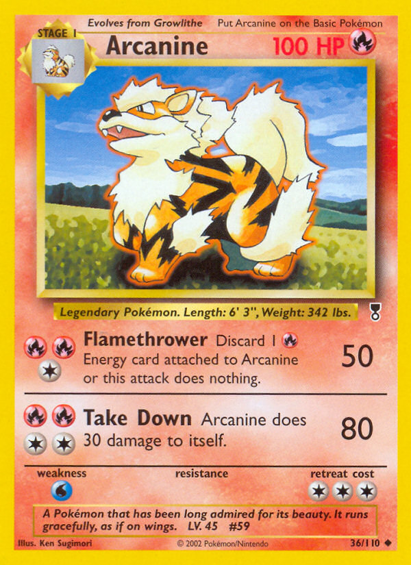 Arcanine - Legendary Collection - #36