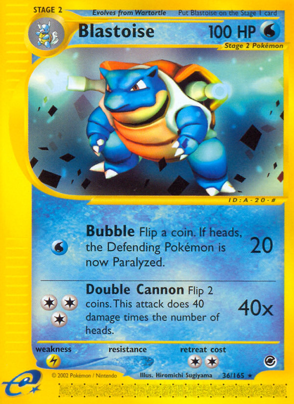 Blastoise - Expedition - #36