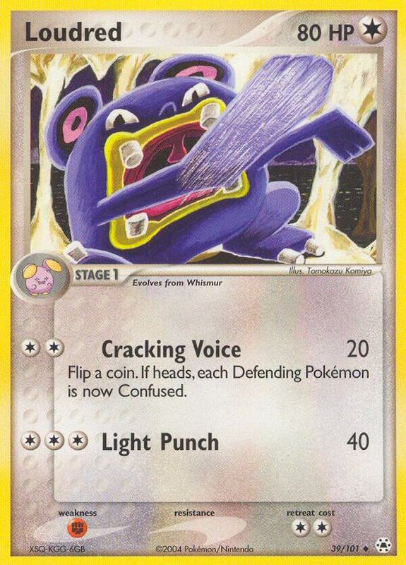 Loudred - EX Hidden Legends - #39