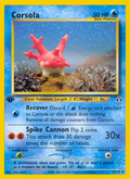 Corsola - Neo Discovery - #37 (1st Edition)