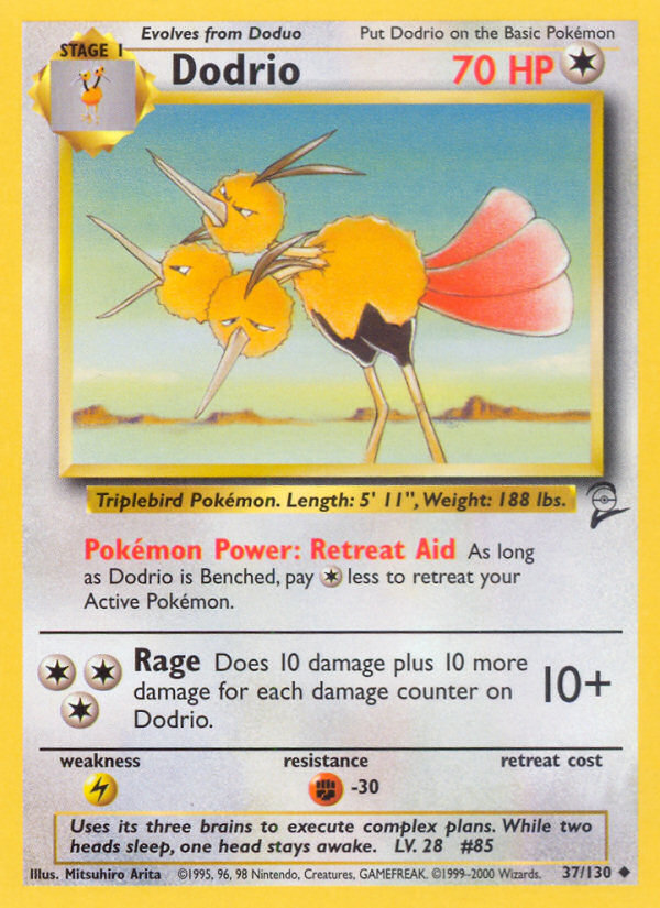 Dodrio - Base Set 2 - #37