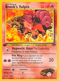 Brock's Vulpix - Gym Challenge - #37 (1st Edition)