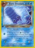 Dark Omanyte - Neo Destiny - #37 (1st Edition)