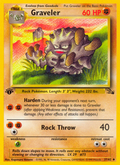 Graveler - Fossil - #37 (1st Edition)