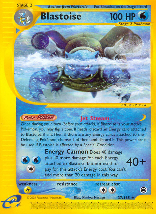 Blastoise - Expedition - #37