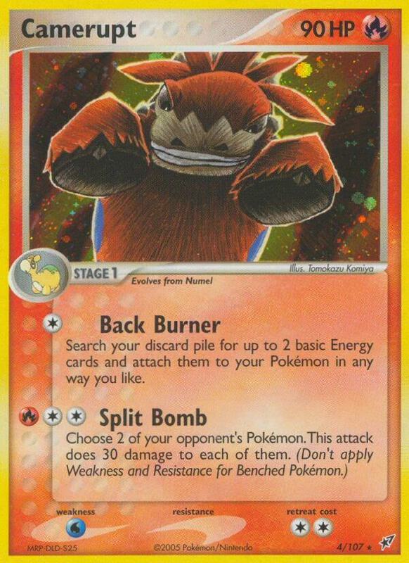 Camerupt - EX Deoxys - #4