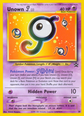 Unown J - Black Star Promo - #38