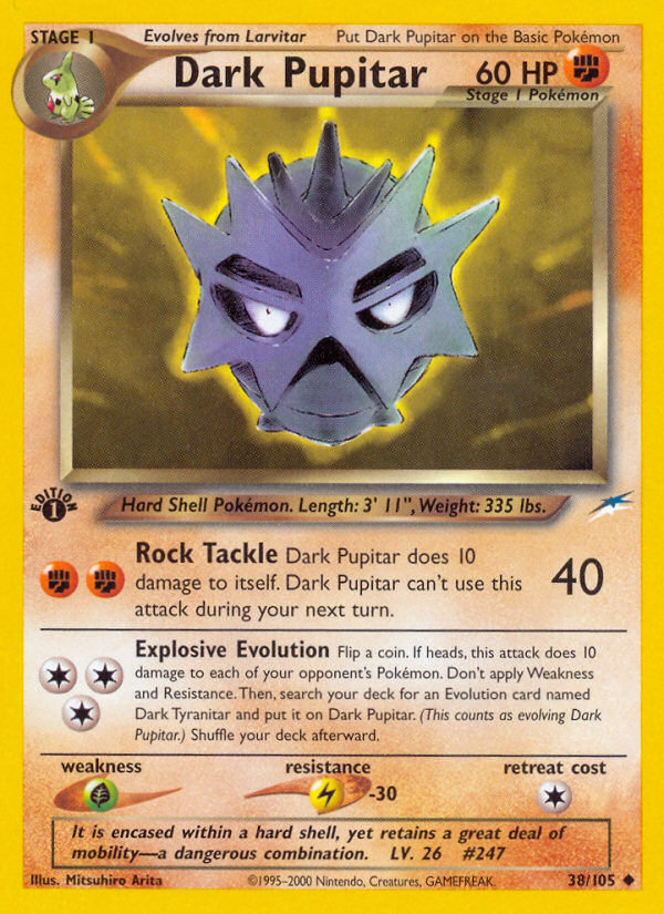 Dark Pupitar - Neo Destiny - #38 (1st Edition)