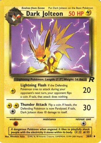 Dark Jolteon - Team Rocket - #38