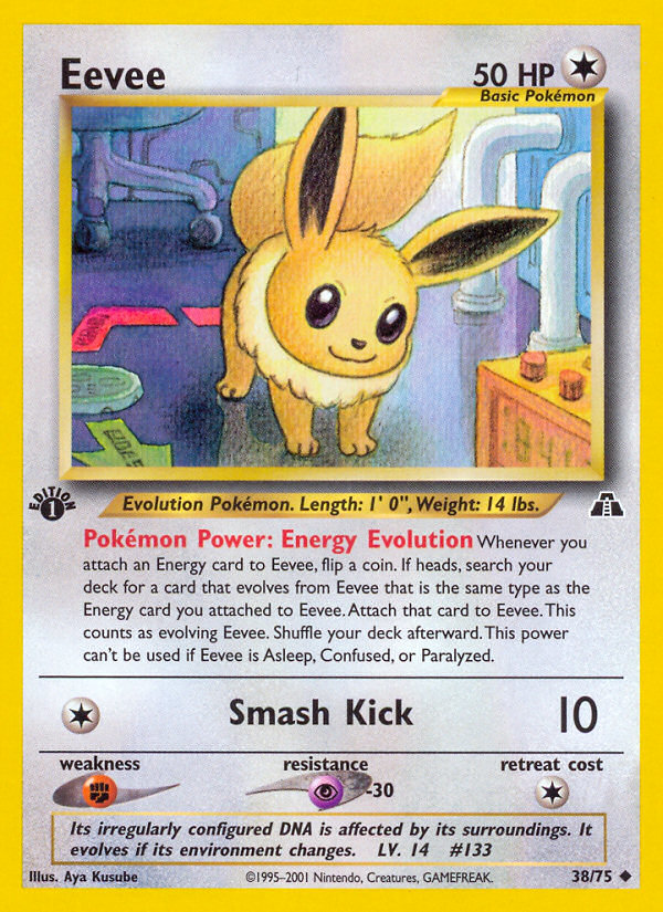 Eevee - Neo Discovery - #38 (1st Edition)