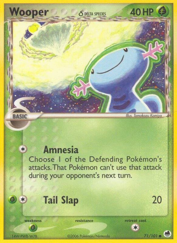 Wooper (Delta Species) - EX Dragon Frontiers - #71