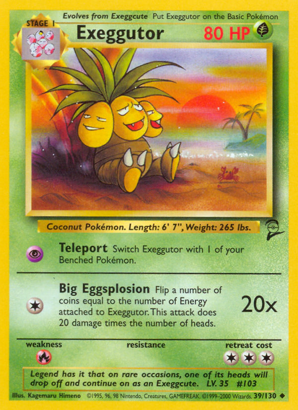 Exeggutor - Base Set 2 - #39